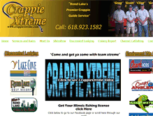 Tablet Screenshot of crappiextreme.com